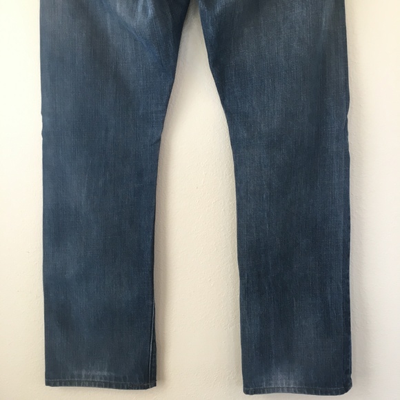 Low Rise Straight Fit Jeans - Picture 5 of 8